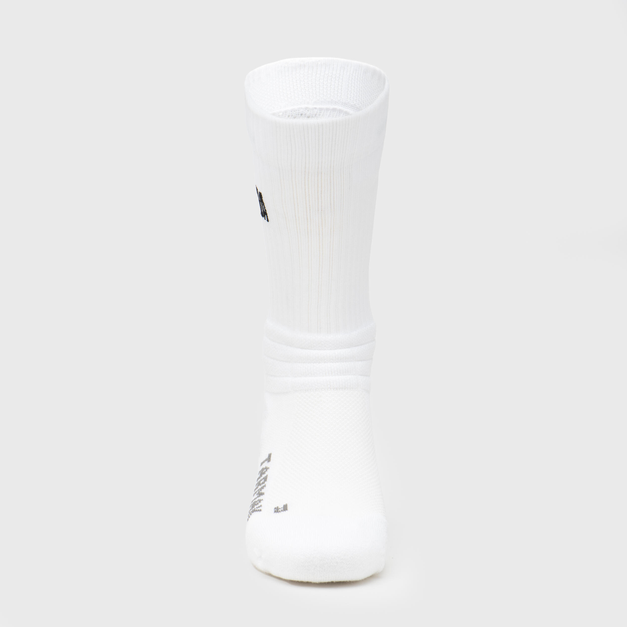 Unisex Basketball Socks NBA Low Rise SO900 Set of 2- White