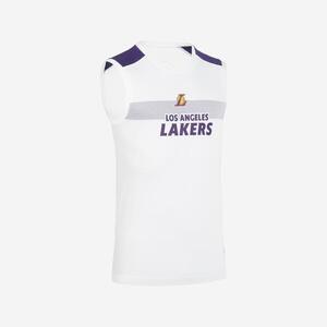 Camiseta interior baloncesto NBA Los Angeles Lakers sin mangas Adulto - UT500 Blanco