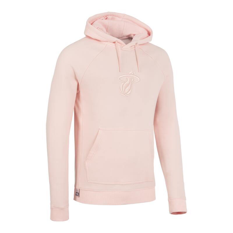 Felpa con cappuccio basket adulto unisex 900 NBA MIAMI HEAT rosa