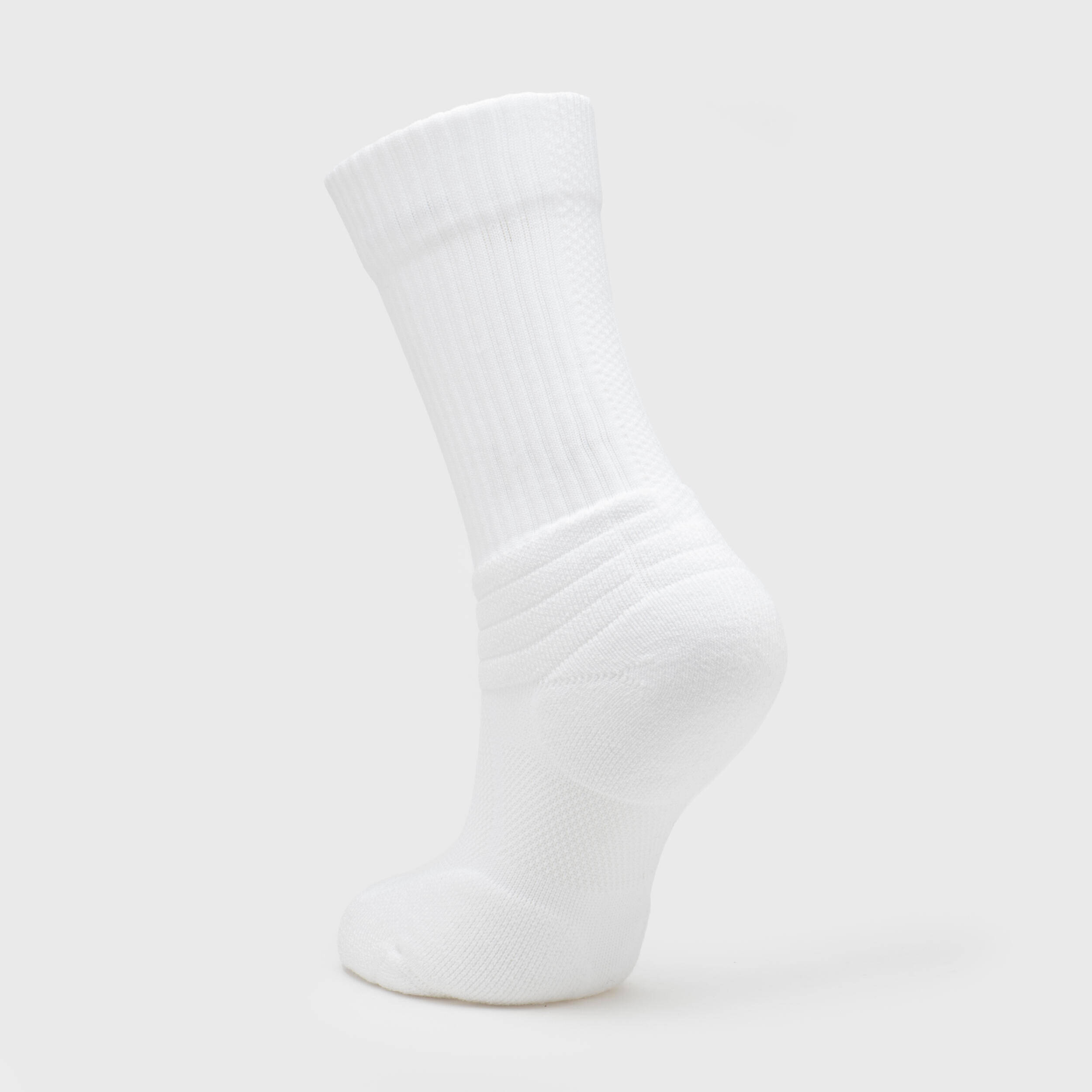 Kids' Basketball Socks SO900 NBA 2 Pairs - White -  5
