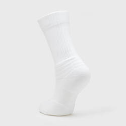 Kids' Basketball Socks SO900 NBA 2 Pairs - White