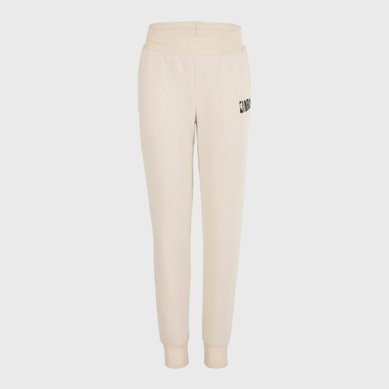 Pantalon de trening Baschet 900 NBA Bej Copii 