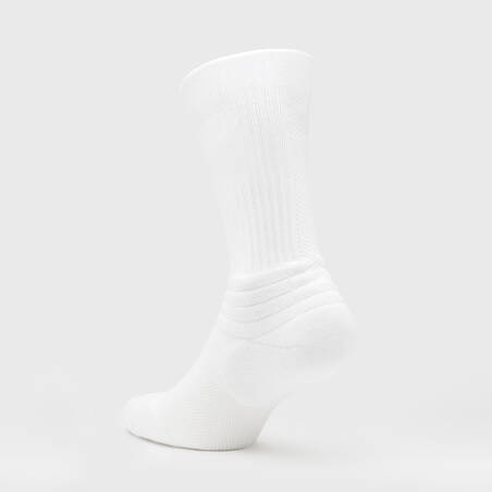 Men's/Women's Low-Rise NBA Basketball Socks SO900 Twin-Pack - White