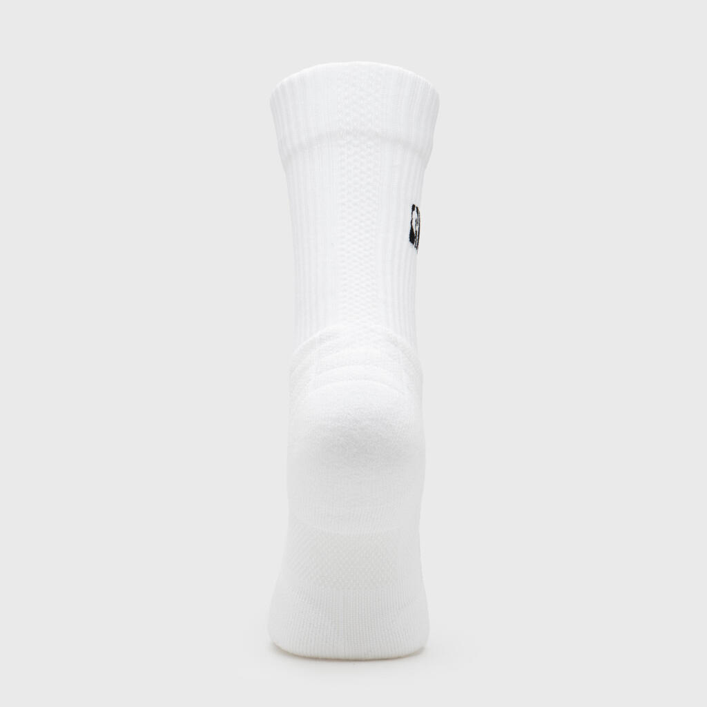 Detské basketbalové ponožky NBA SO900 biele 2 páry