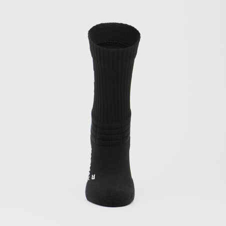 Kids' Basketball Socks SO900 NBA 2 Pairs - Black