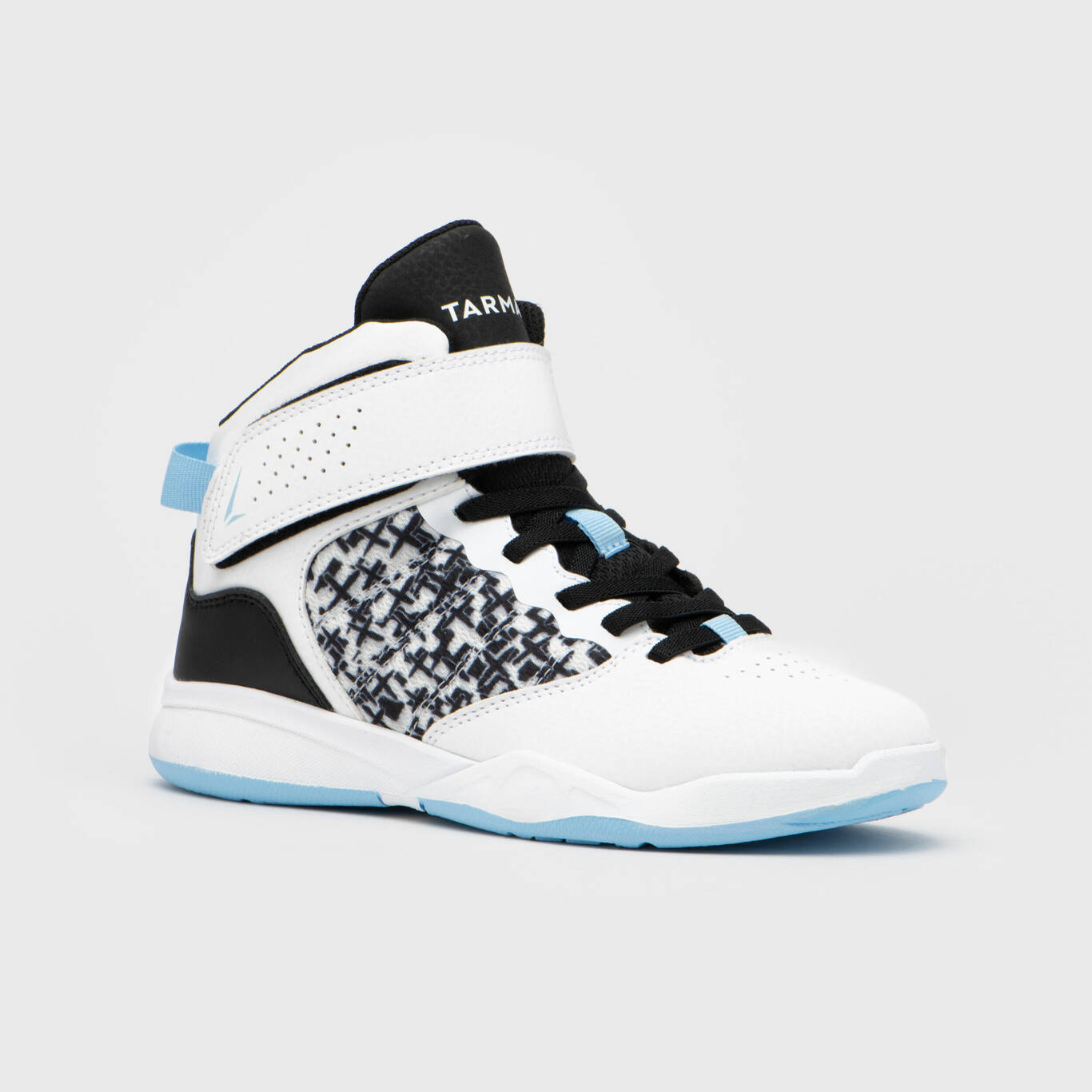 Kids' Basketball Shoes SE100 High - White