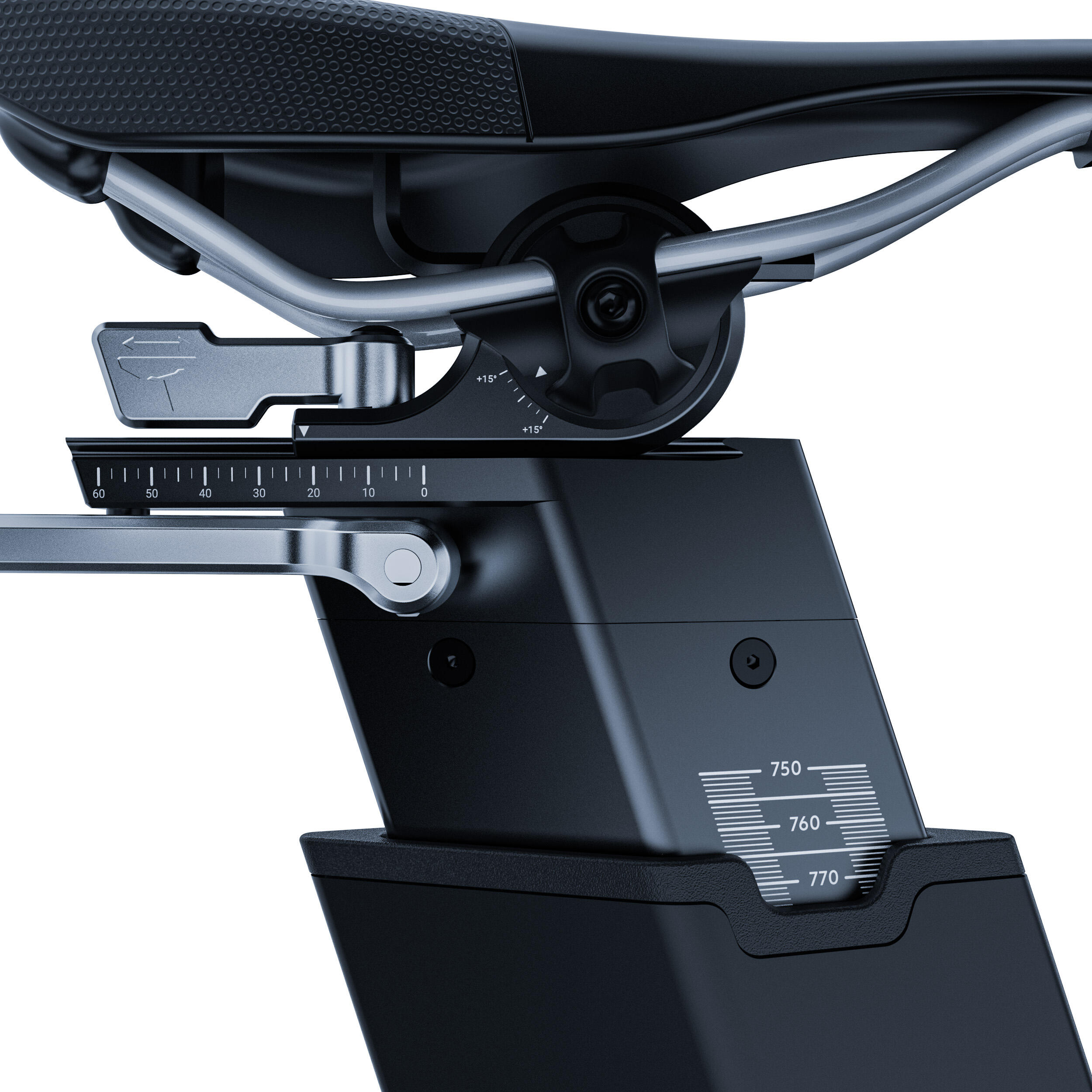 Ultra-Silent, Smooth, Effective, 1500W, Challenge Bike - Black