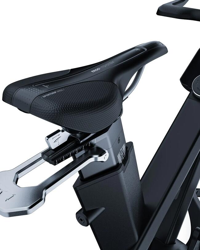 Sattel des Challenge Bikes