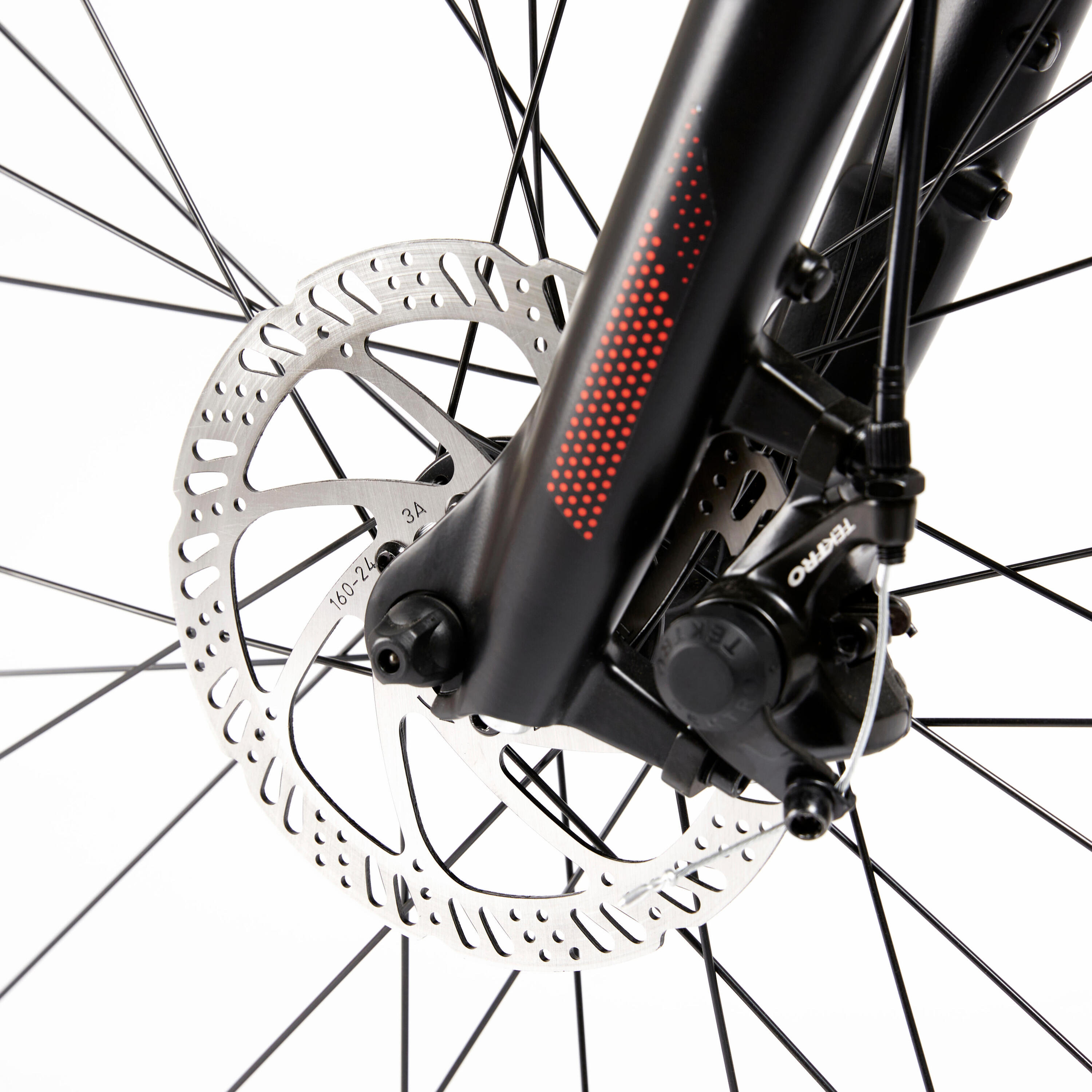 Vélo hybride 9 vitesses avec frein à disque, Riverside 500 12/13