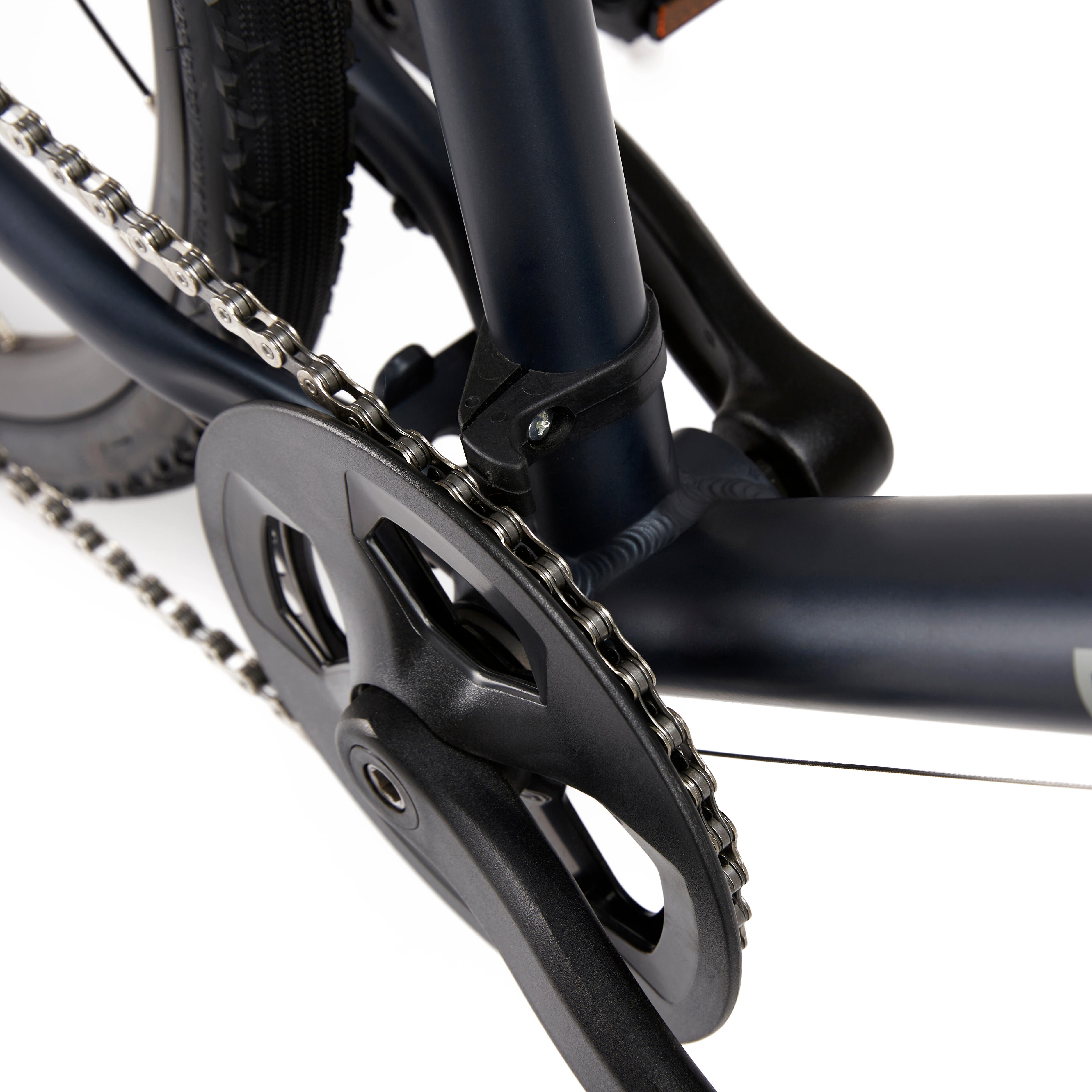 Vélo hybride 9 vitesses avec frein à disque, Riverside 500 - ROCKRIDER