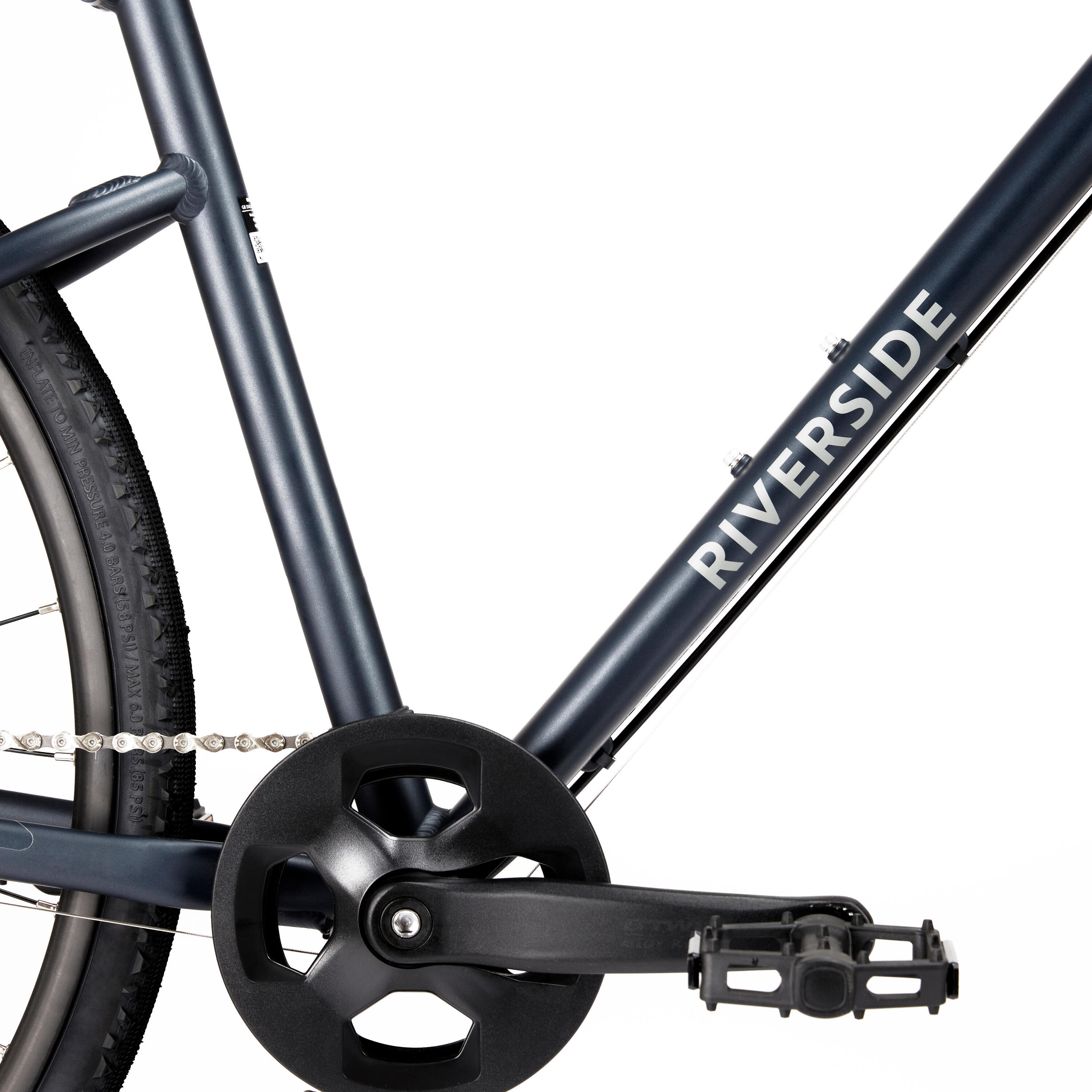 Vélo hybride 9 vitesses avec frein à disque, Riverside 500 4/13