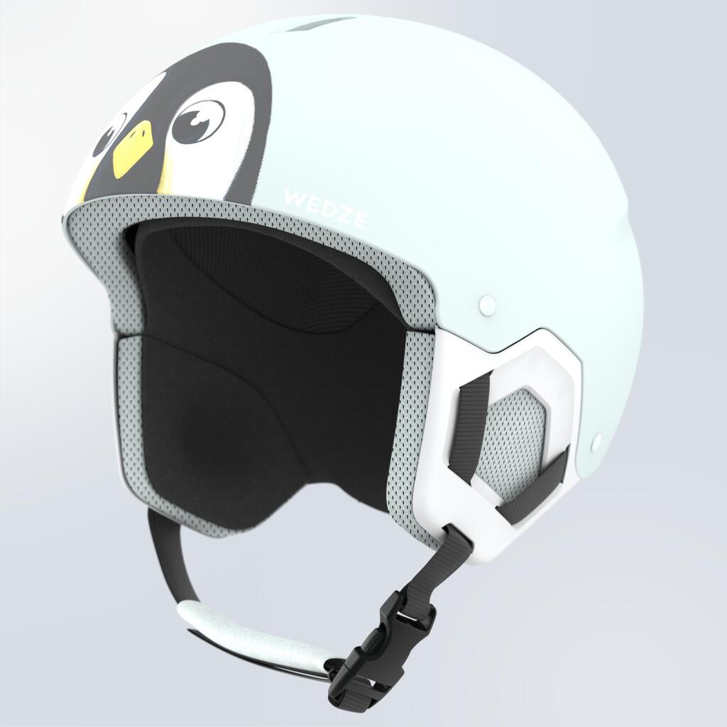 Skihelm Kinder - H-Kid 500 neongelb