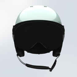 CHILDREN'S H-KID 550 SKI HELMET WITH VISOR grey