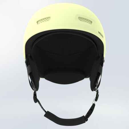 Adult/kids’ ski and snowboard helmet H-FS 300 Light Yellow
