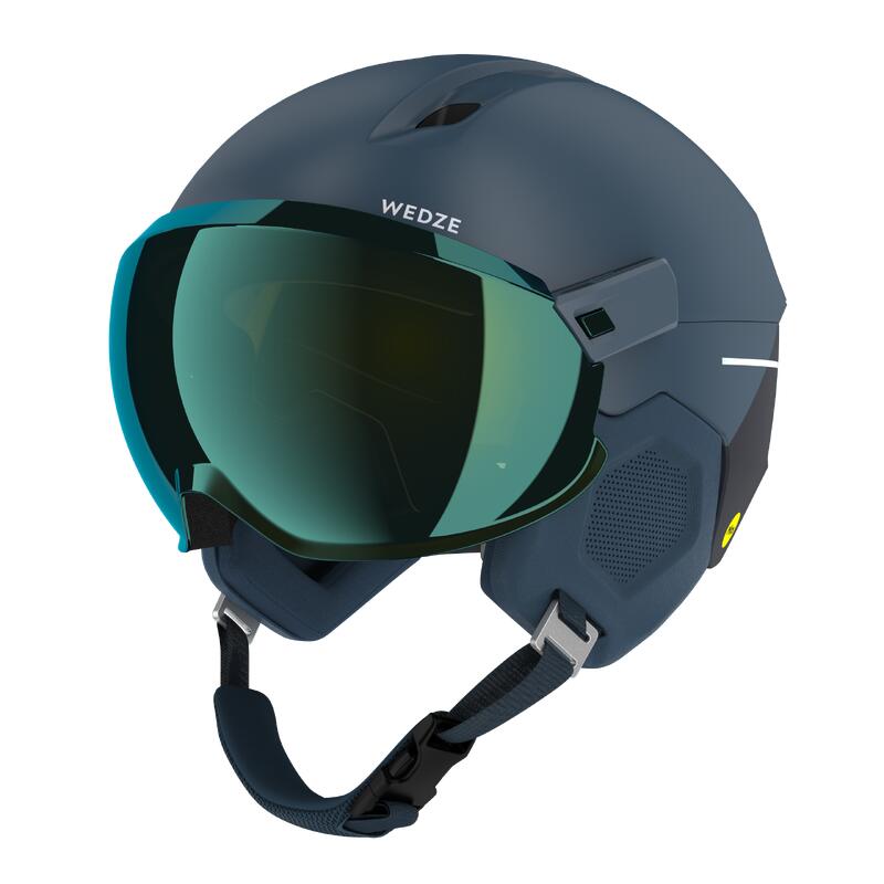 Casque de ski avec visière adulte - PST 950 MIPS bleu