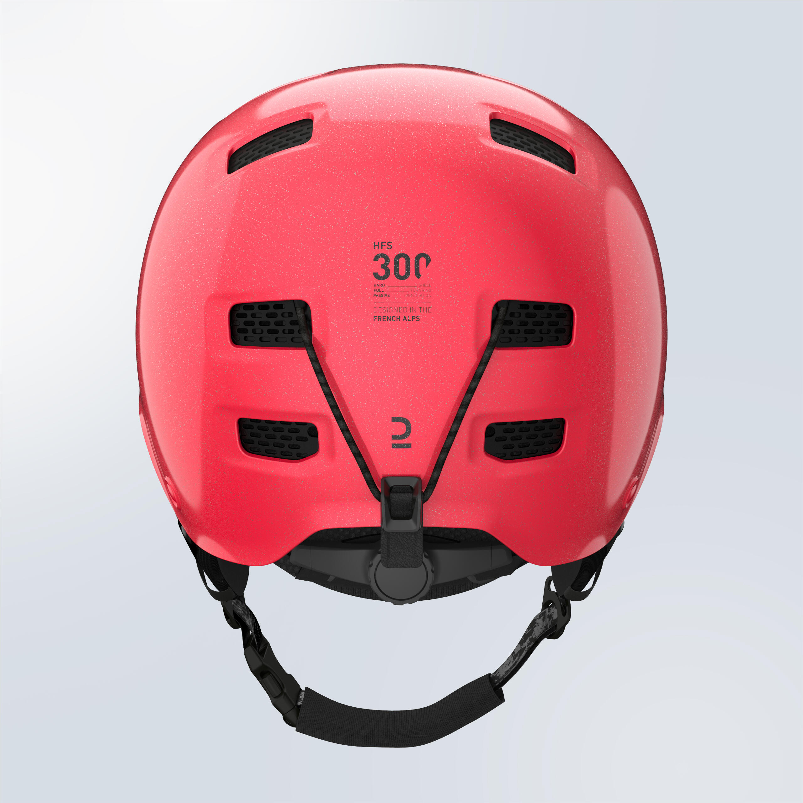 Adult/juniors ski and snowboard helmet - H-FS 300 – pink glitter 6/8