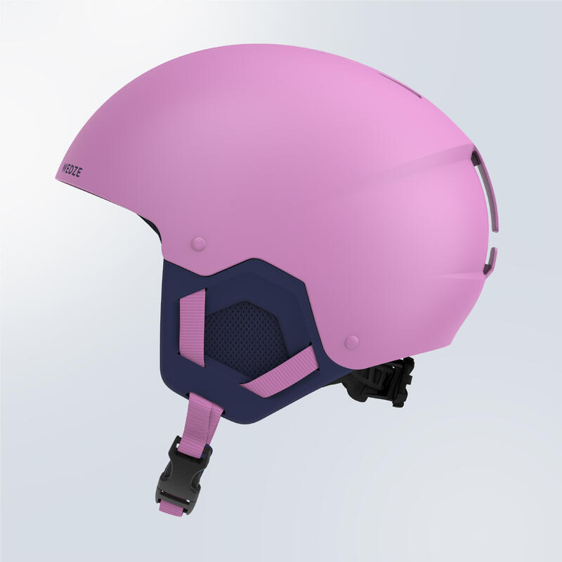 CASQUE DE SKI ENFANT H-KID 500 Rose motif