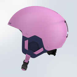 KIDS’ SKI HELMET H-KID 500 Pink pattern