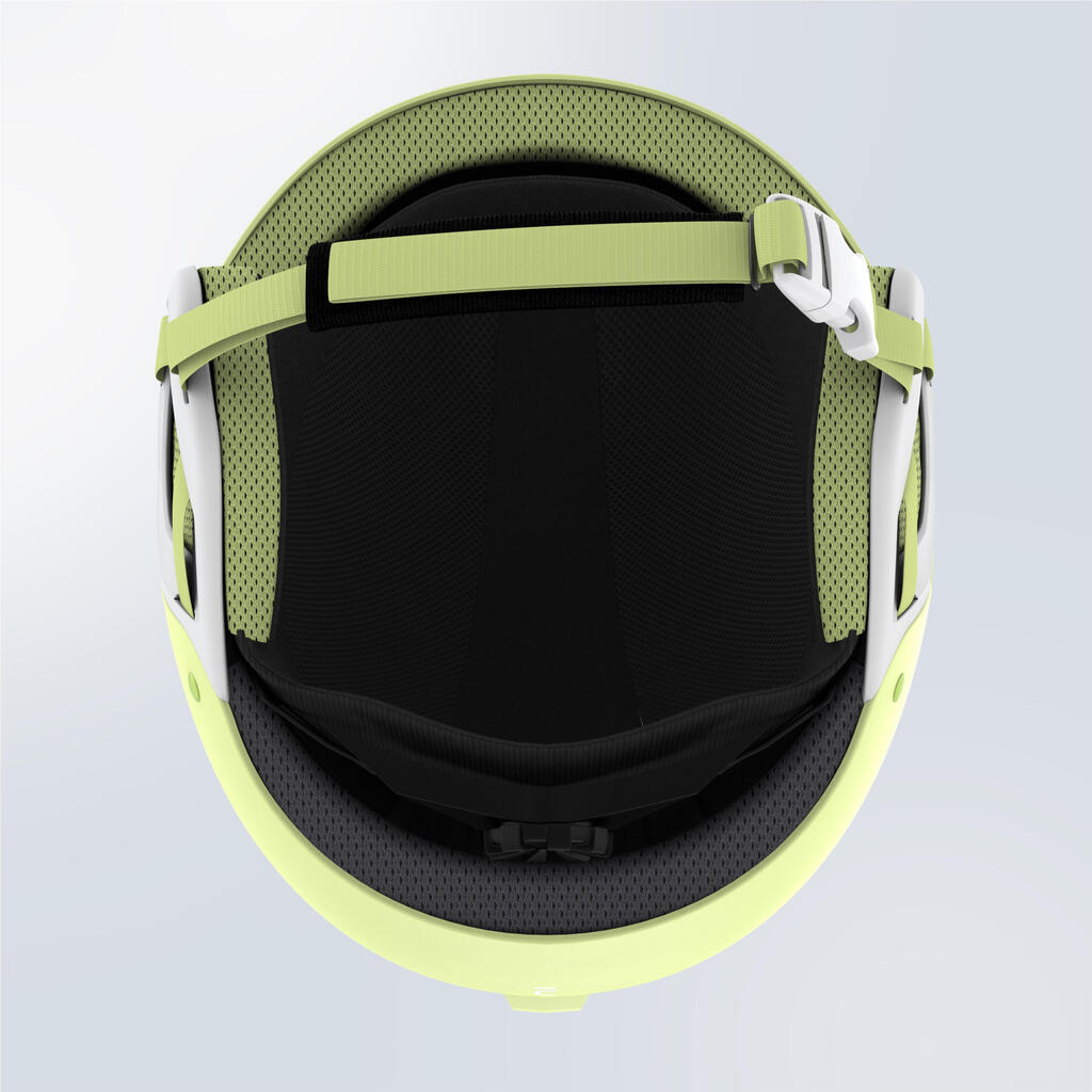 KID'S SKIING HELMET H-KID 500 - FLUORESCENT YELLOW