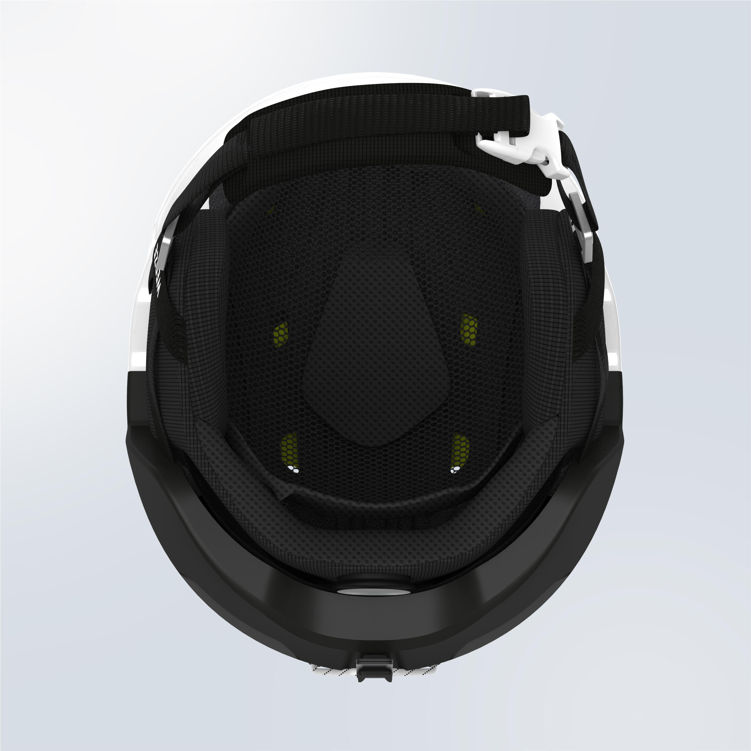 Ski Helmet - PST 580 Black/White - WEDZE