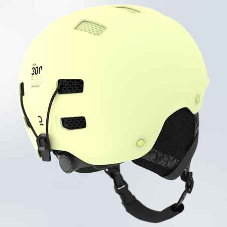 Adult/kids’ ski and snowboard helmet H-FS 300 Light Yellow