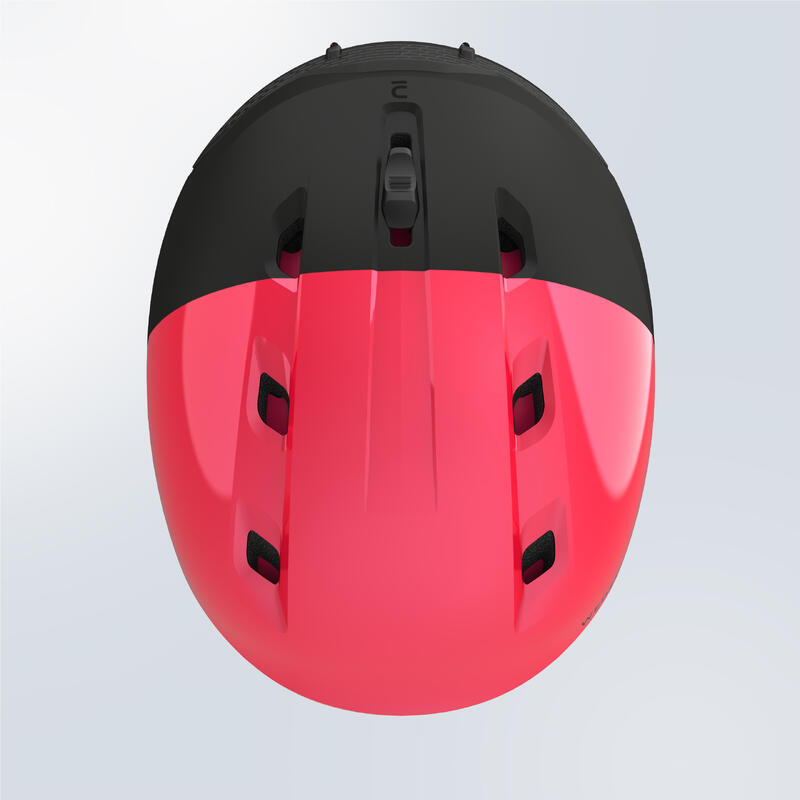 Casque de ski adulte - PST 580 rose et noir