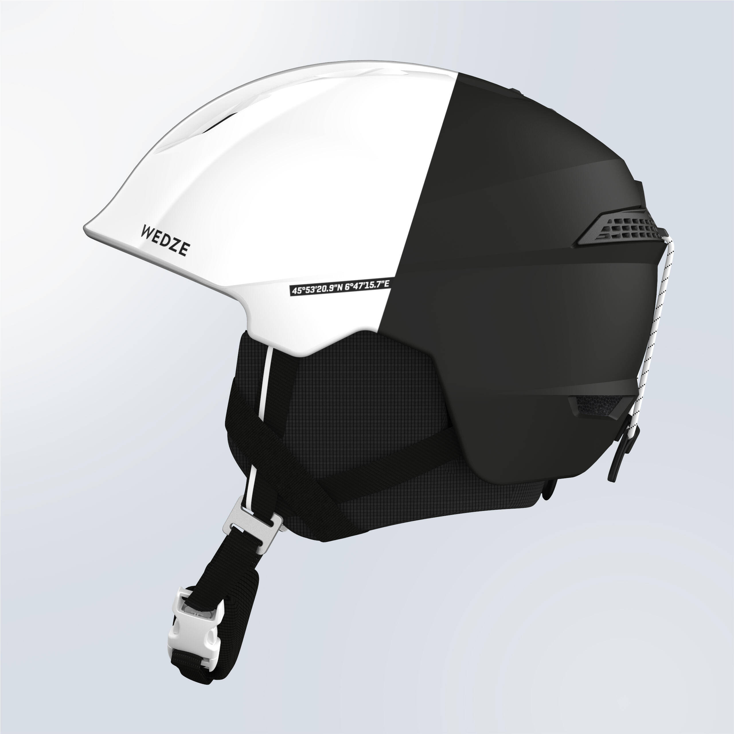 Adult Ski Helmet - PST 580 - Black and white -  4