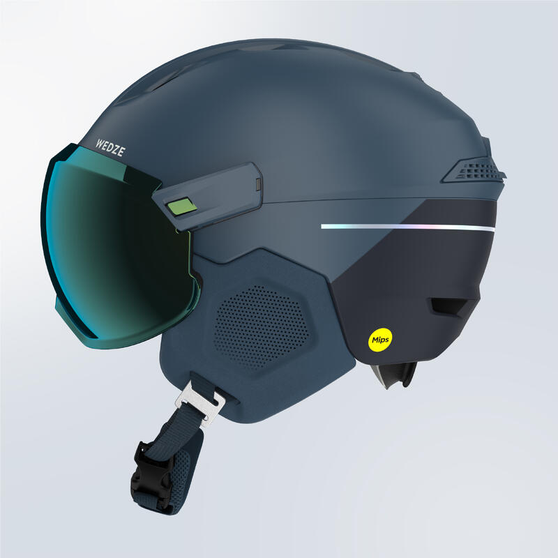 Casco de esquí con Visera Adulto Wedze H PST 950 MIPS