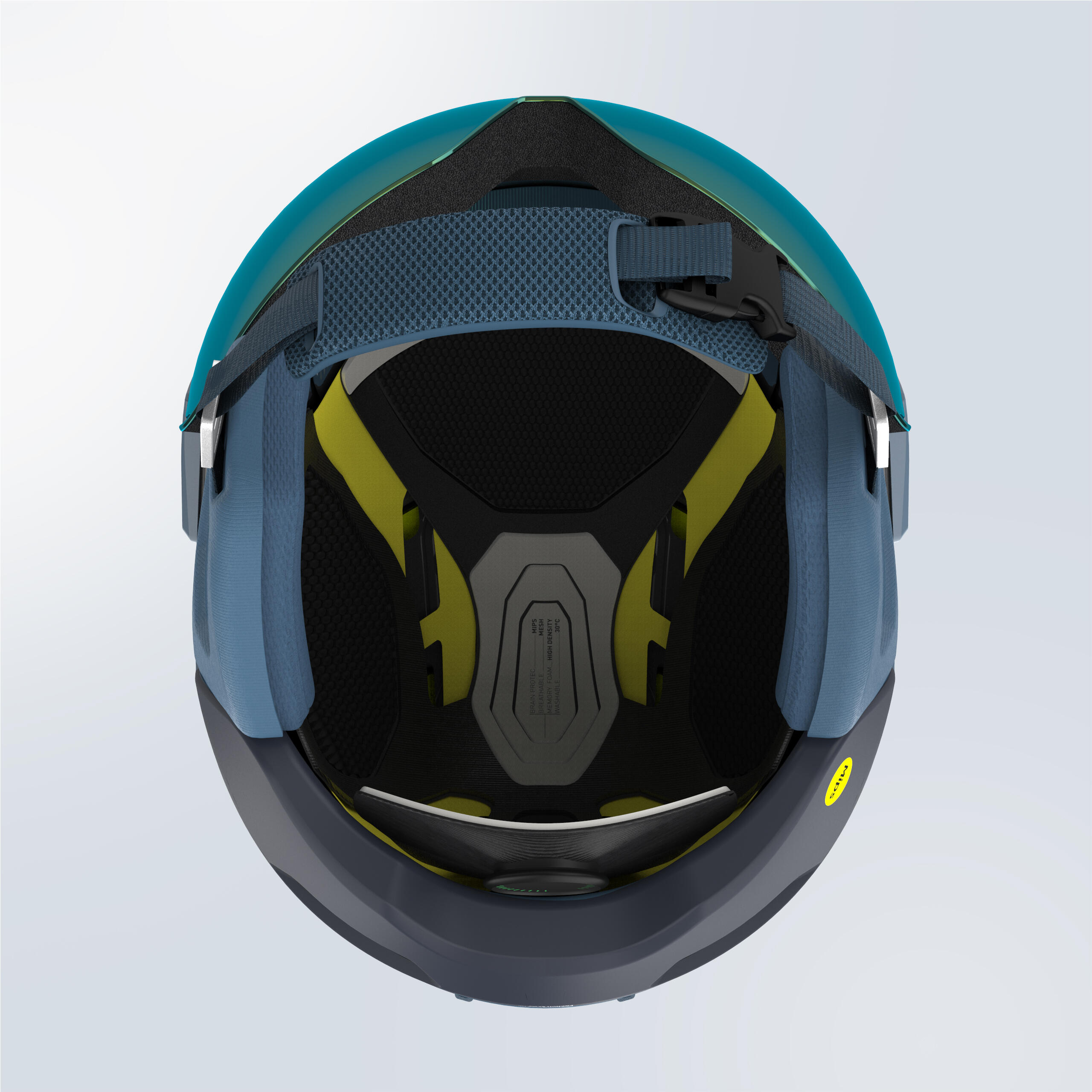 Casco sci adulto con visiera PST950 MIPS blu 5/8