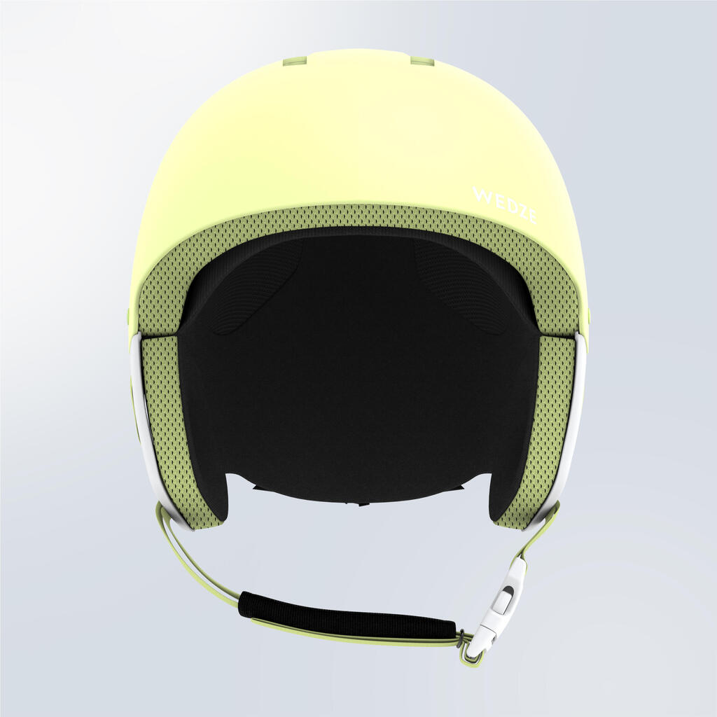 KID'S SKIING HELMET H-KID 500 - FLUORESCENT YELLOW