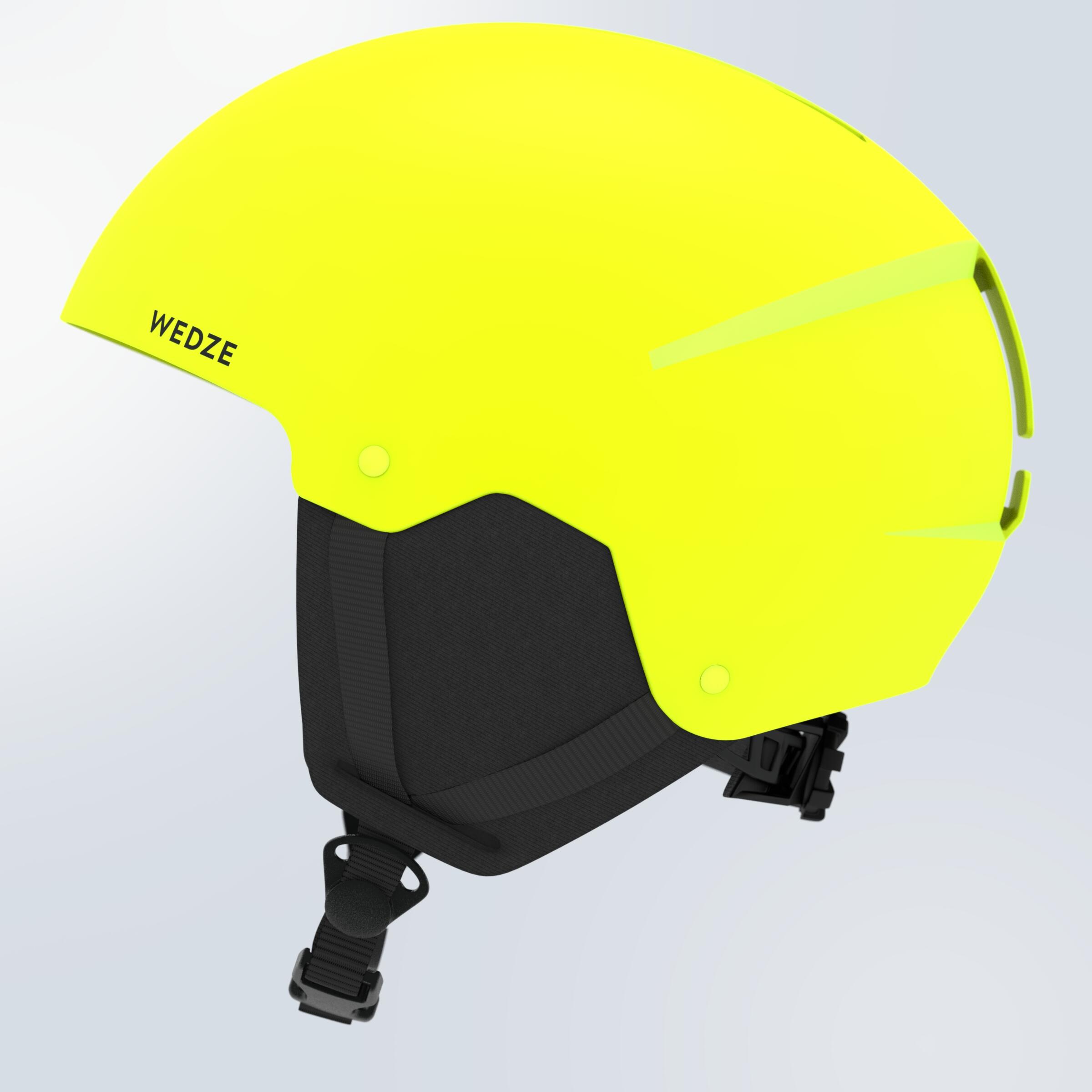 CASCO DA SCI PER BAMBINI H100 GIALLO NEON