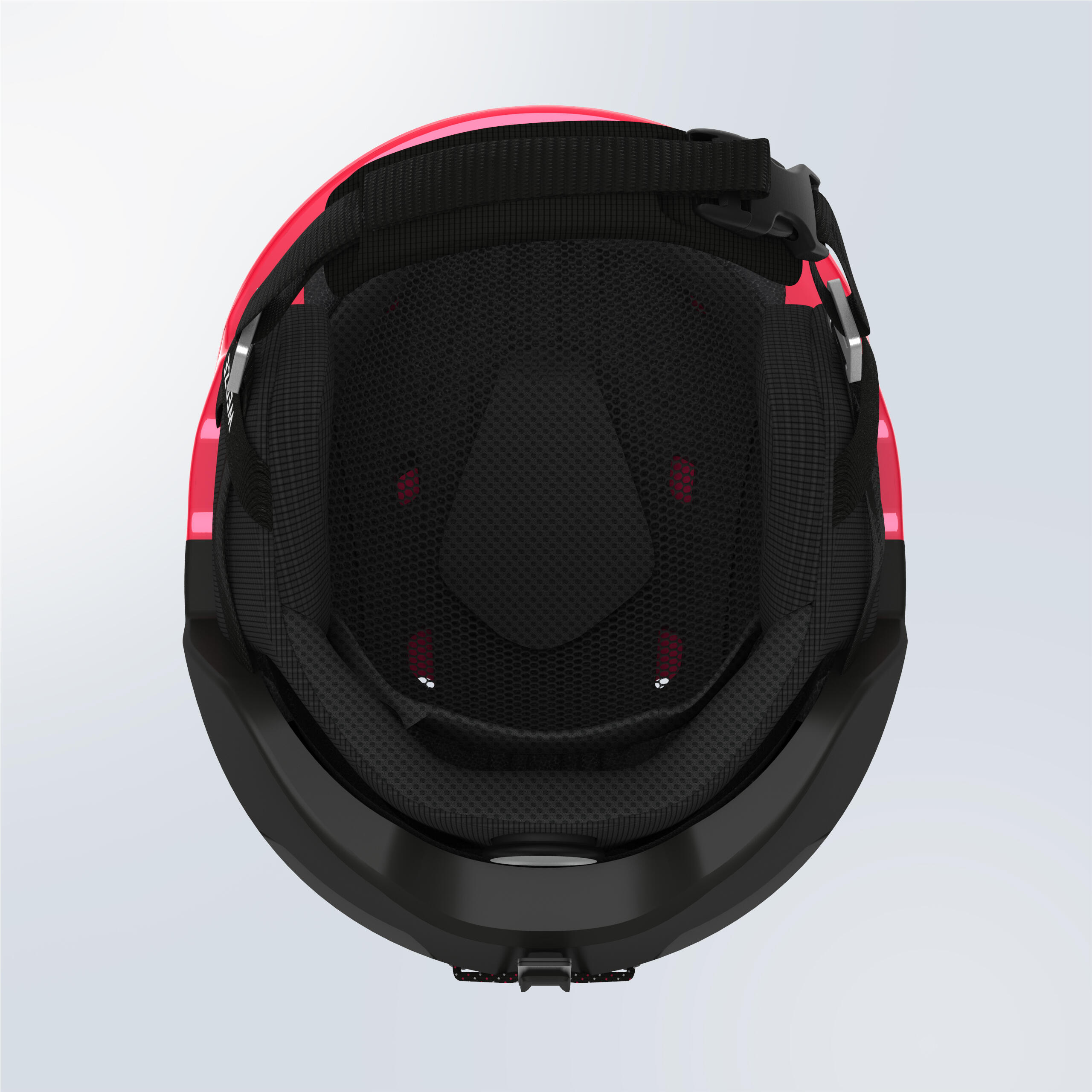Adult PST 580 Ski Helmet - Pink and Black 7/9