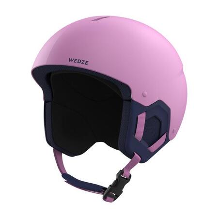 Ružičasta dečja kaciga za skijanje 500