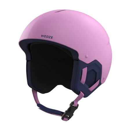 KIDS’ SKI HELMET H-KID 500 Pink pattern