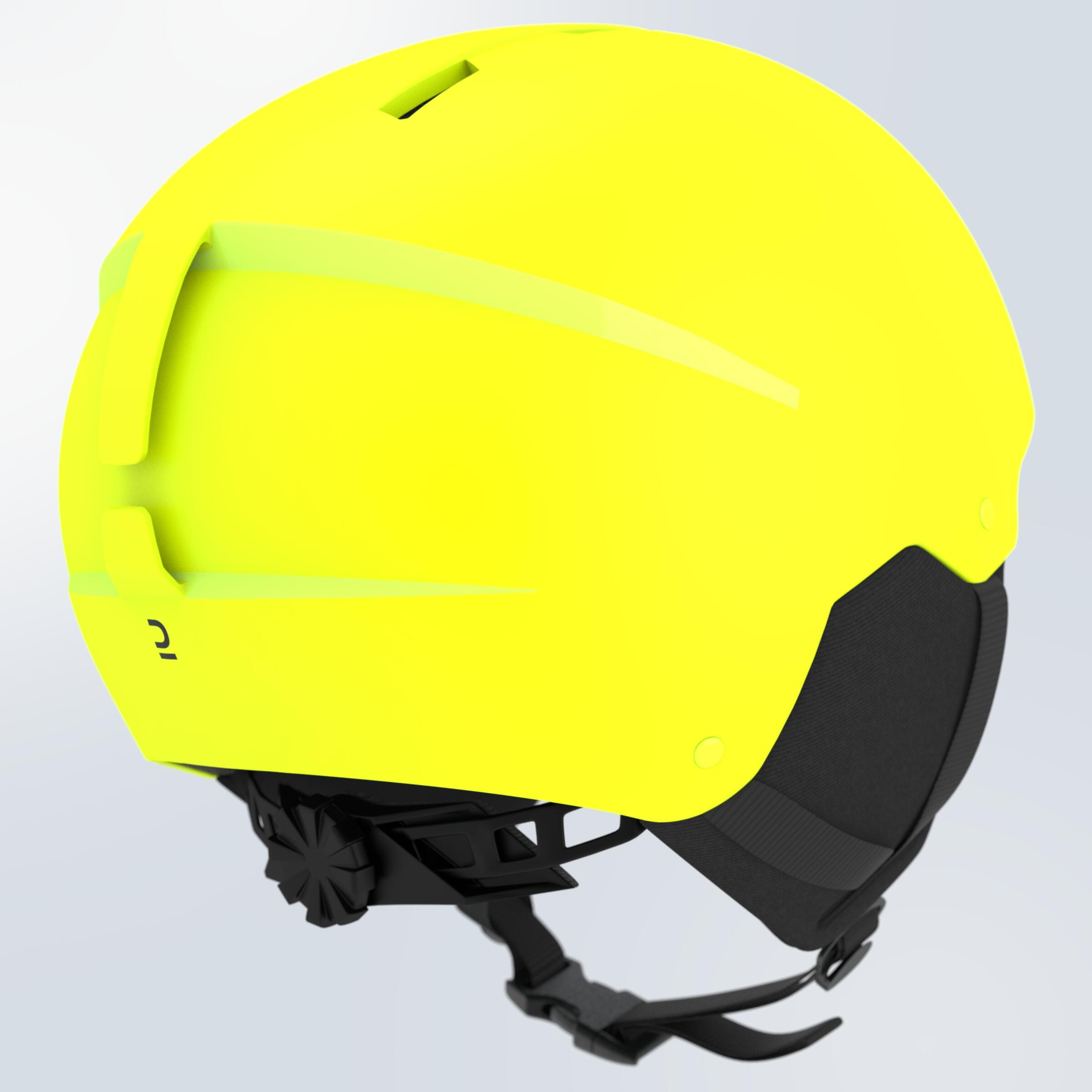 CASCO DA SCI PER BAMBINI H100 GIALLO NEON