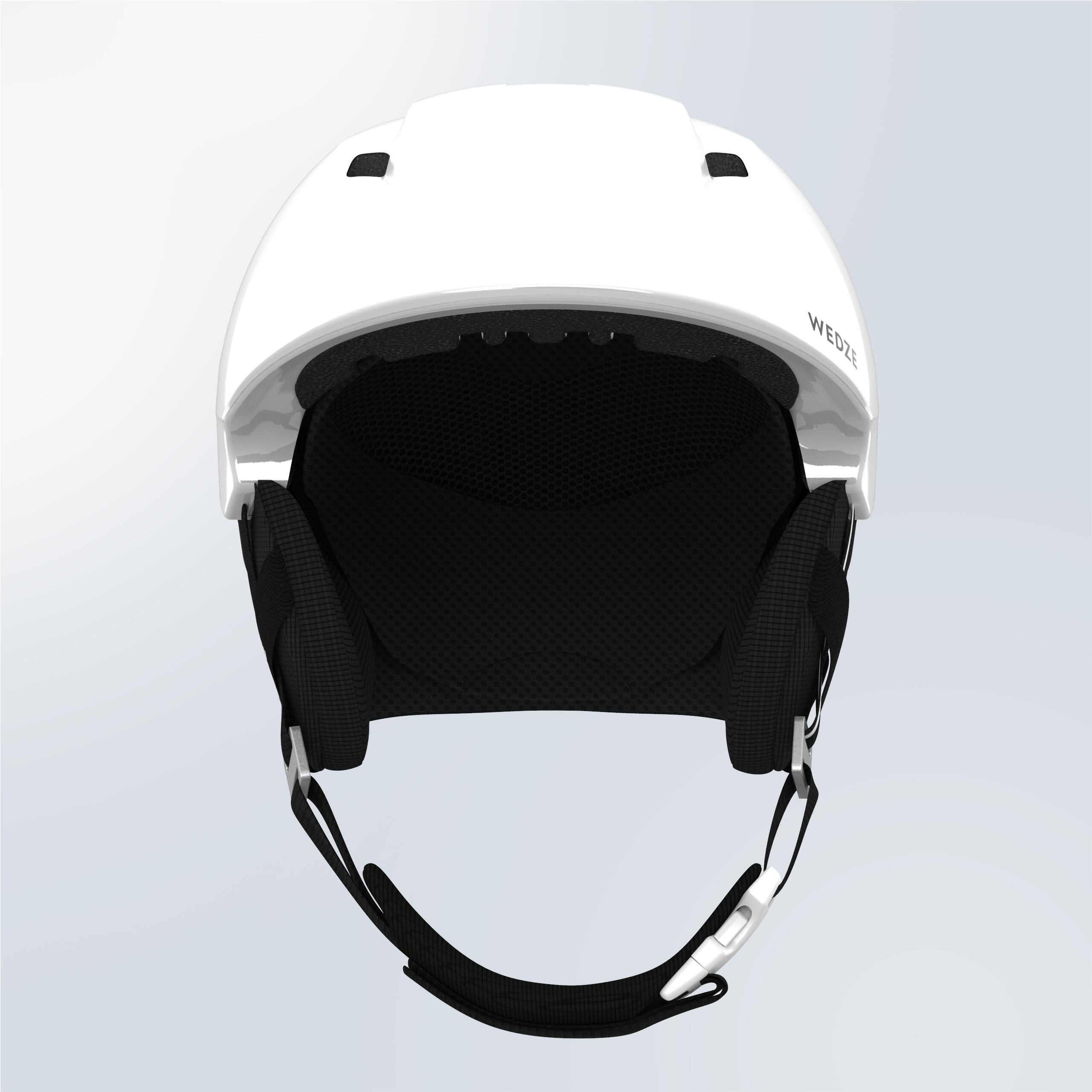 Ski Helmet - PST 580 Black/White - Snow white, graphite black - Wedze ...