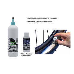 Slime Líquido Antipinchazos 8 oz o 237 ml. Material de ciclismo