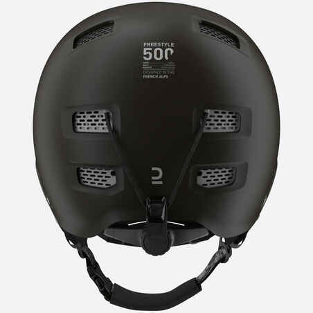 Suaugusiųjų ir vaikų slidinėjimo šalmas „H-FS 300“, juodas