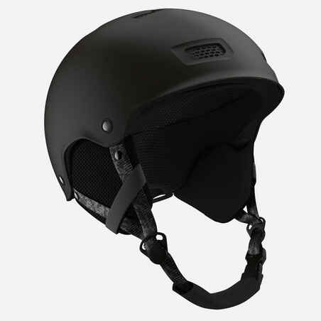 Adult/juniors ski and snowboard helmet - H-FS 300 - black