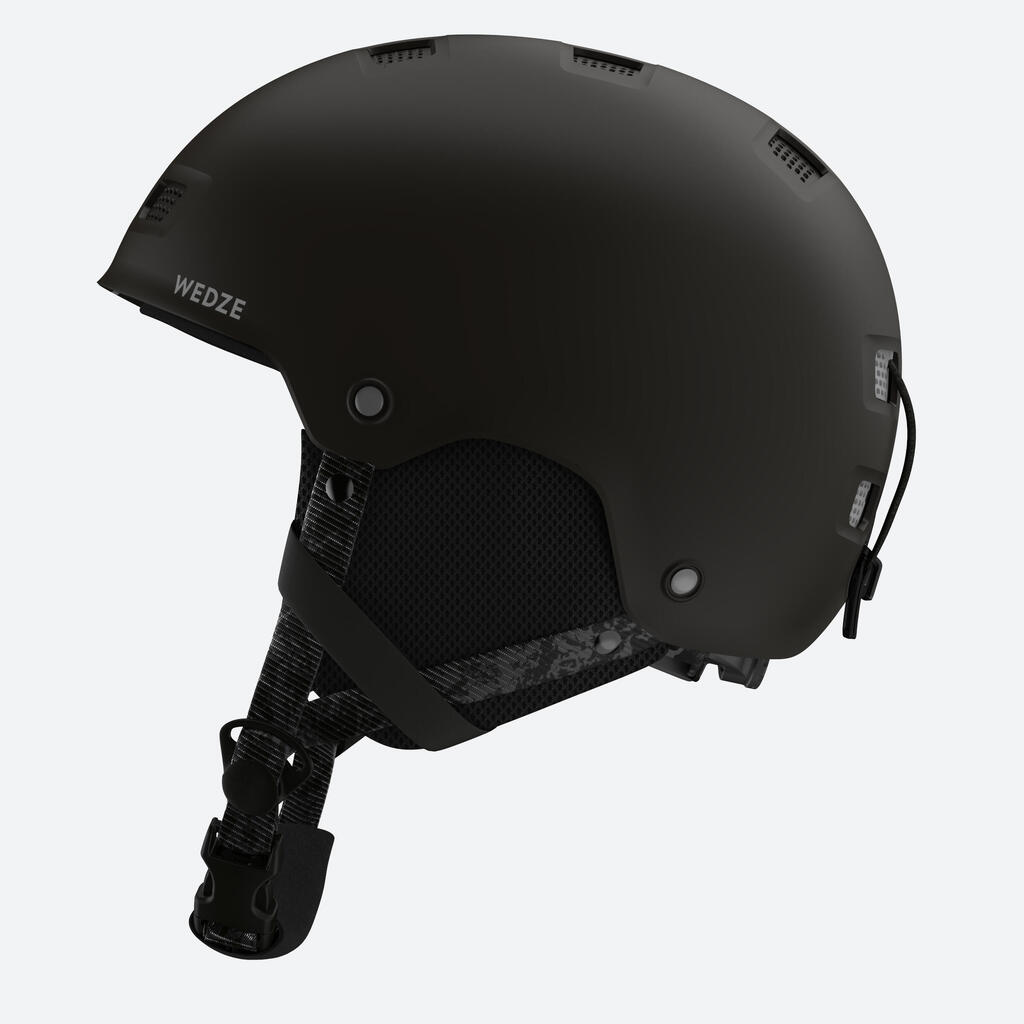 Skihelm Erwachsene Kinder - H-FS 300 rosa glitzer