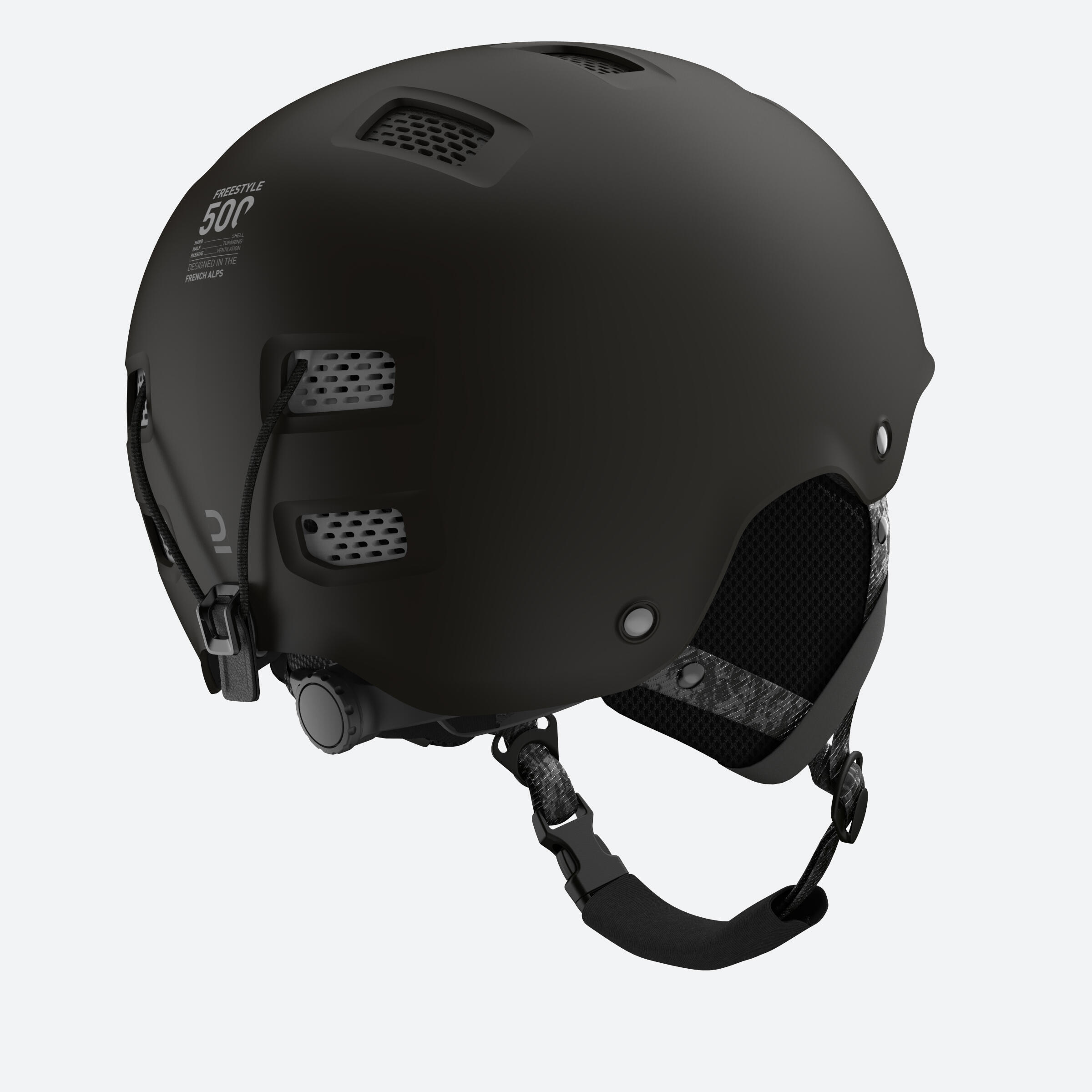 Ski and Snowboard Helmet - H-FS 300 Black - DREAMSCAPE