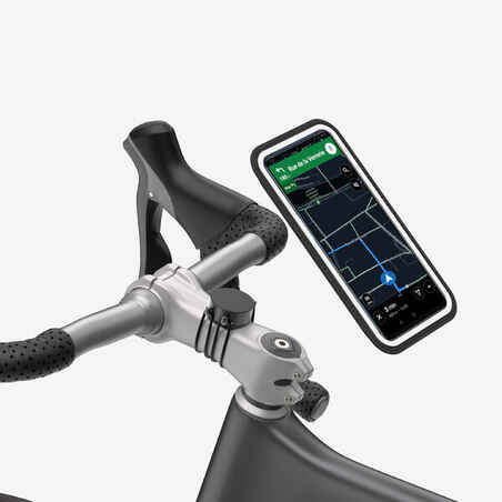 Telefono laikiklis, montuojamas ant dviračių rankenos (XL telefonai)