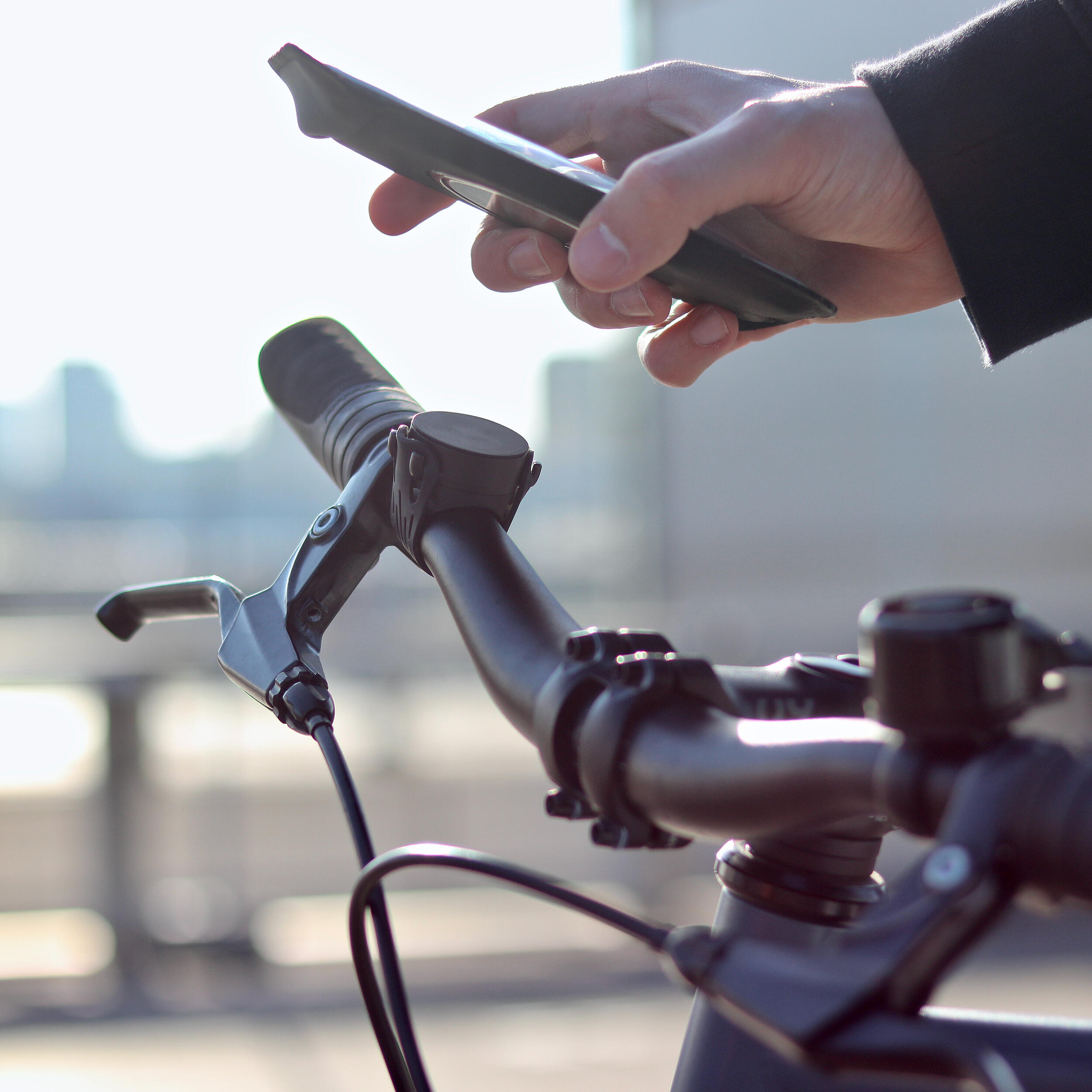 Decathlon bike phone holder 2025