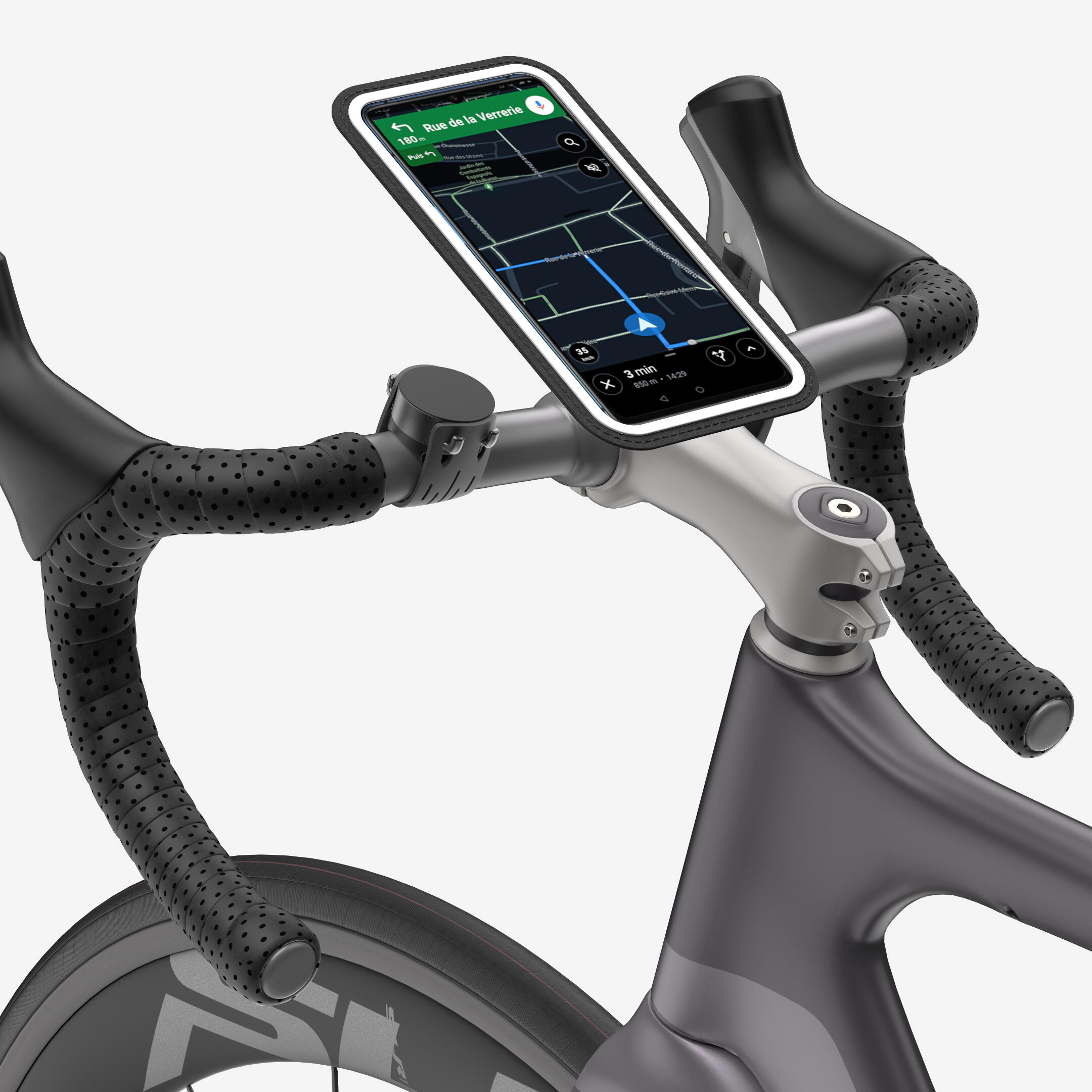 Phone Holder Mount for Bike Handlebars (XL Phones) 3/7