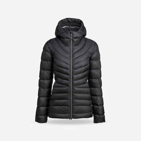 Pernata jakna za planinarenje MT500 -10 °C ženska crna