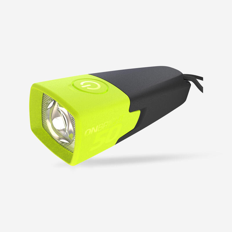 TORCIA MONTAGNA A BATTERIE ONBRIGHT50 GIALLA - 10 LUMENS