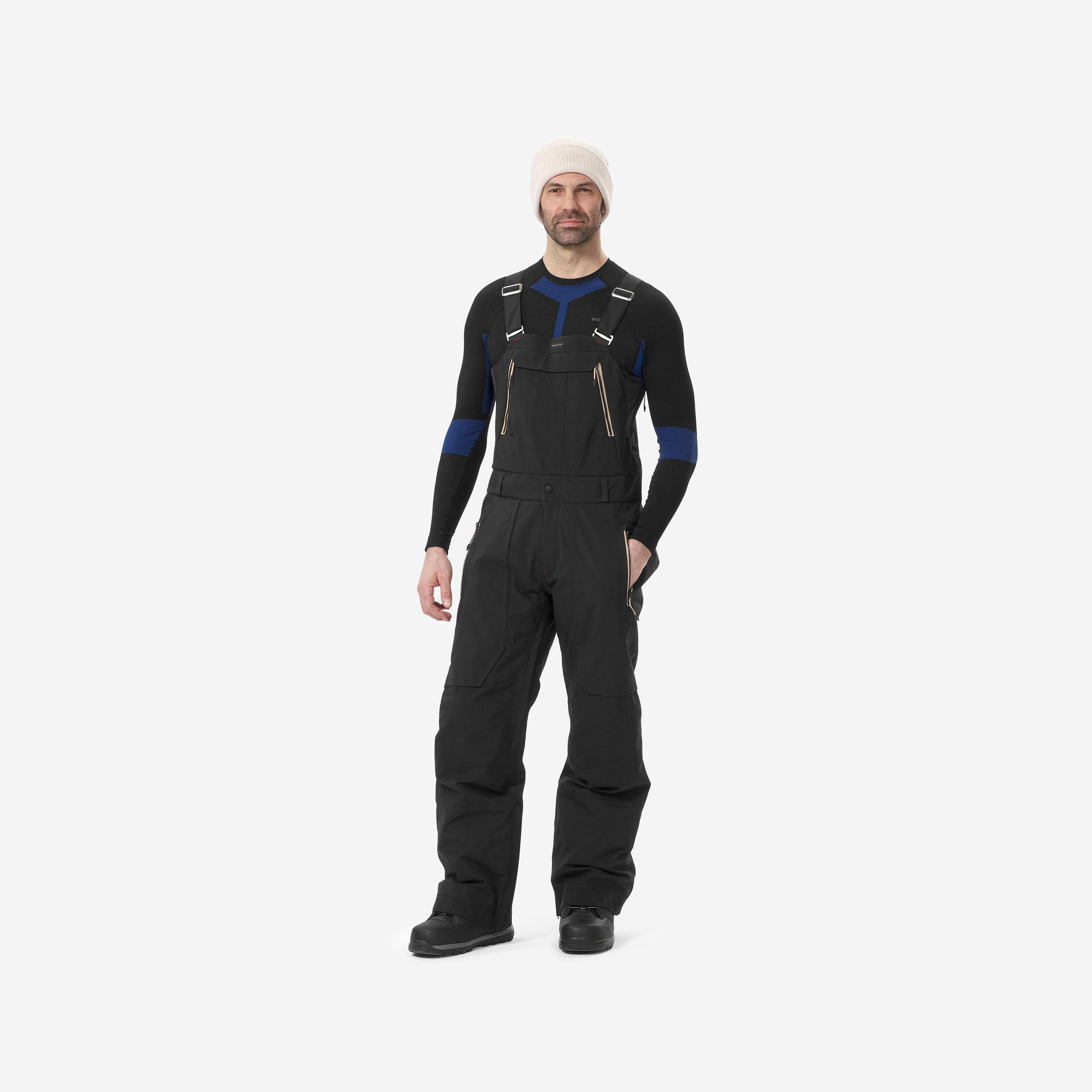 DREAMSCAPE Pánske snowboardové nohavice 900 UP nepremokavé čierne XL