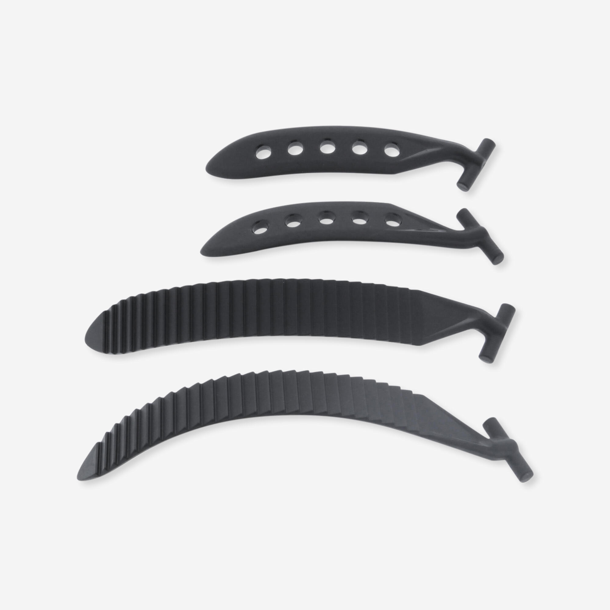 Ride Snowboard Bindings - A Series - Toe Ladder Strap Kit - Black T-Nut /  Washer
