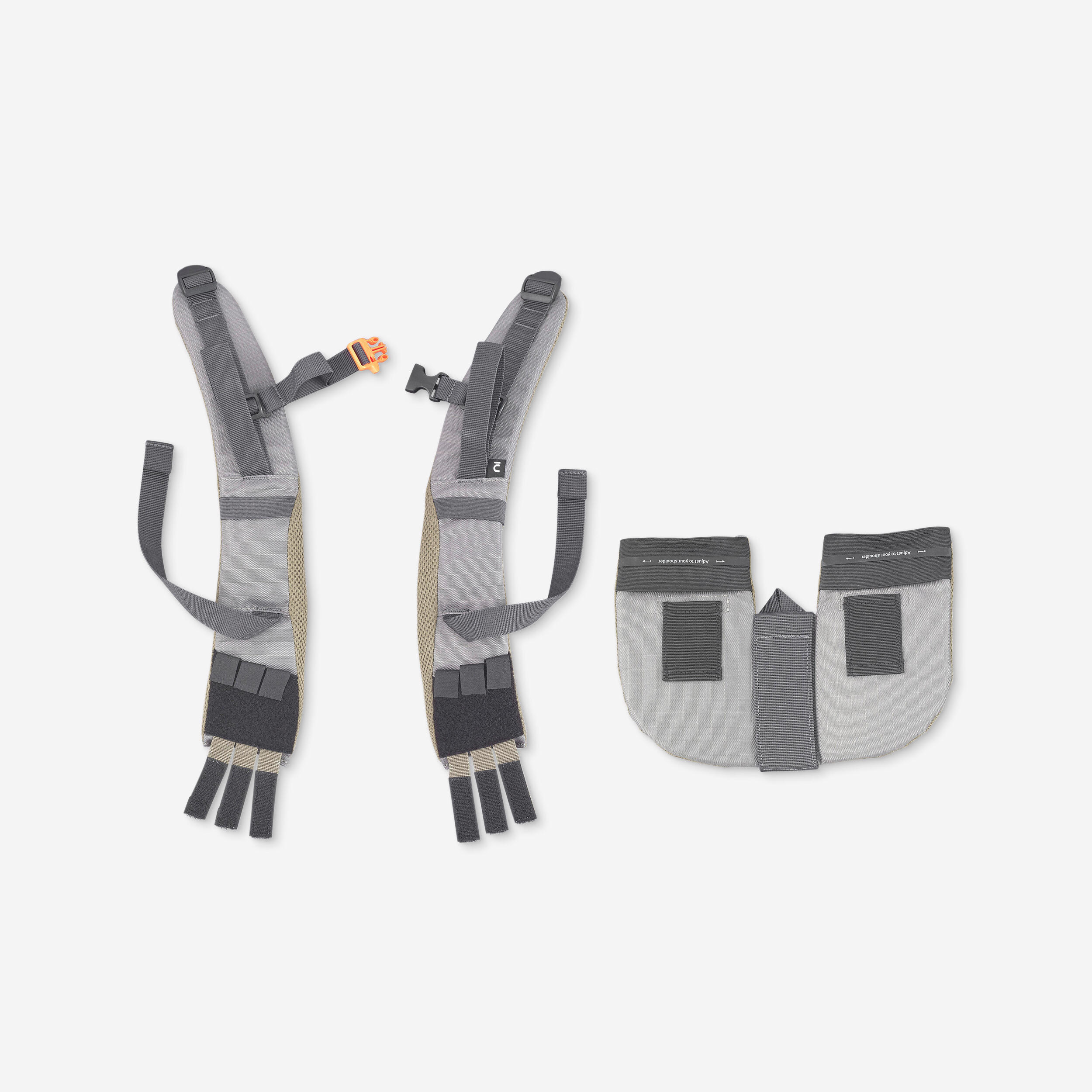 FORCLAZ Replacement shoulder straps for MT900 50+10L men's backpack