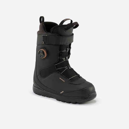 
      Women's snowboard boots with adjustment wheel, medium flex - ALLROAD 500 black
  